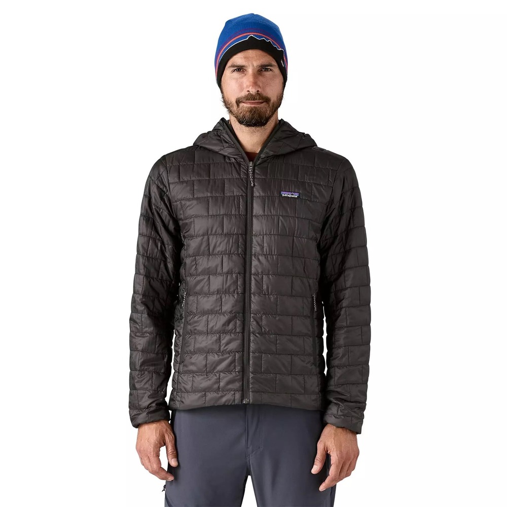 Patagonia Nano Puff Hoody Jacket Black Insulated Outdoor Gorpcore Womens Small